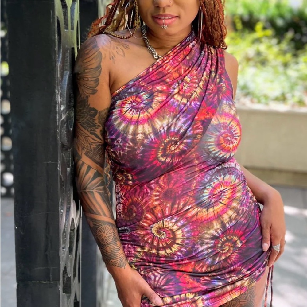 Maple Swirl Huntress Cinch Dress - Picture 4 of 8